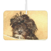 Schoodle Dog Autolufterfrischer (Vorderseite)