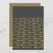 School Abschluss Herzlichen Glückwunsch Grußkarte