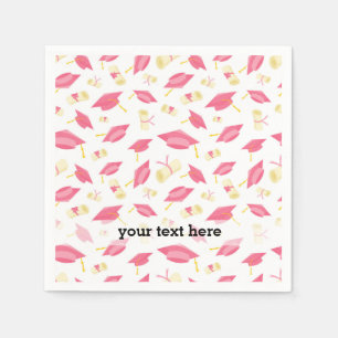 School Abschluss Herzlichen Glückwunsch Serviette