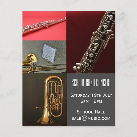 School Band Music Flyer (Vorne)