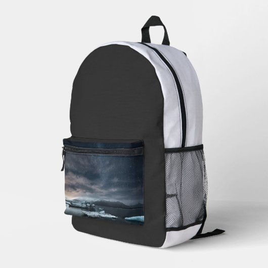 School Bedruckter Rucksack (Rückseitige Ecke Rechts)