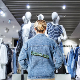 School Bluz-3D Jeansjacke