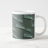 School Bluz-3D Jumbo-Tasse (Rechts)