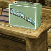 School Bluz-3D Metall Brotdose