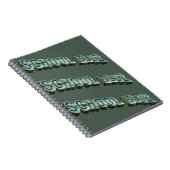 School Bluz-3D Notizblock (Rechte Seite)