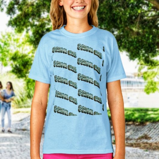 School Bluz-3D T-Shirt