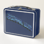 School Bluz-3DII Metal Lunchbox (Vorderseite)