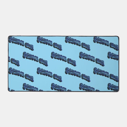 School Bluz-3DII Schreibtischunterlage (Vorderseite)