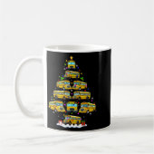 School Bus Christmas Tree Lights Bus Driver Xmas P Kaffeetasse (Links)