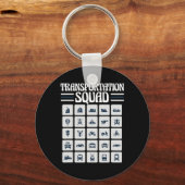 School Bus Driver Back To School Funny Transportat Schlüsselanhänger (Vorderseite)