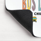 School Bus Driver Child Left Behind Retirement Gif Mousepad (Ecke)