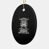 School Bus Driver Grandpa Like A Keramik Ornament (Links)