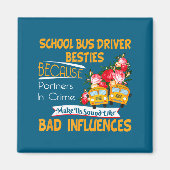 School Bus Driver Ies Magnet (Vorne)