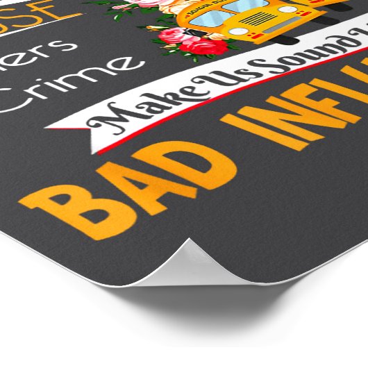 School Bus Driver Ies  Poster (Ecke)