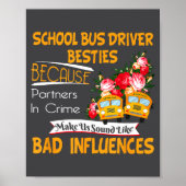 School Bus Driver Ies  Poster (Vorne)