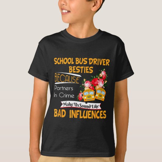 School Bus Driver Ies T-Shirt (Vorderseite)