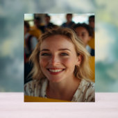 School Bus Driver Photo Customize Acrylschild (Neutral)