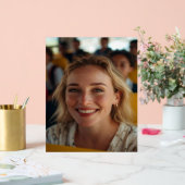 School Bus Driver Photo Customize Acrylschild (Hochzeit)