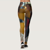 School Bus Driver Photo Customize Leggings (Rückseite)