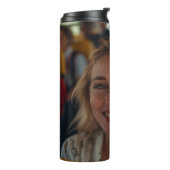 School Bus Driver Photo Customize Thermosbecher (Nach links gedreht)