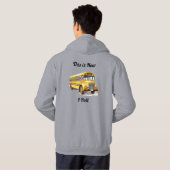 School Bus Driver- This Is How I Roll Hoodie (Schwarz voll)