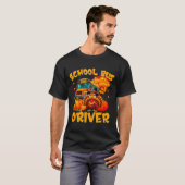 School Bus Driver Turkey Thanksgiving Gift T-Shirt (Vorne ganz)