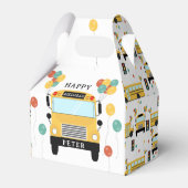 School Bus Kids Birthday Party Geschenkschachtel (Vorderseite)