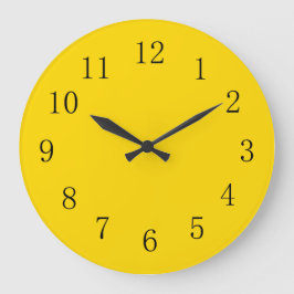 School Bus Yellow Kitchen Wall Clock Runde Wanduhr
