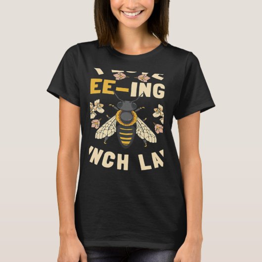 School Cafeteria Worker I Love Beeing Lunch Lady 2 T-Shirt (Vorderseite)