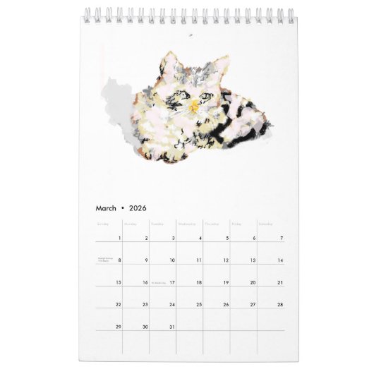 School Calendar : 2026 Kalender (Mär 2026)