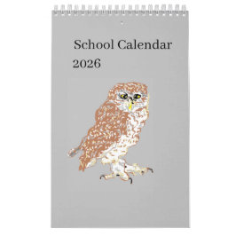 School Calendar : 2026 Kalender