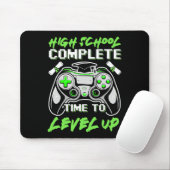 School Complete Gaming Apparel Gaming Shirt Funny Mousepad (Mit Mouse)