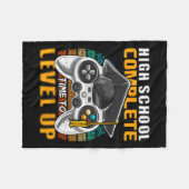 School Complete Video Game Senior Abschluss Gift Fleecedecke (Vorderseite (Horizontal))