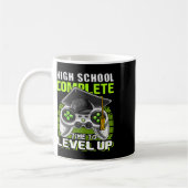 School Complete Video Game Senior Abschluss Gift Kaffeetasse (Links)