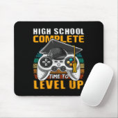 School Complete Video Game Senior Abschluss Gift Mousepad (Mit Mouse)