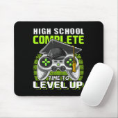 School Complete Video Game Senior Abschluss Gift Mousepad (Mit Mouse)