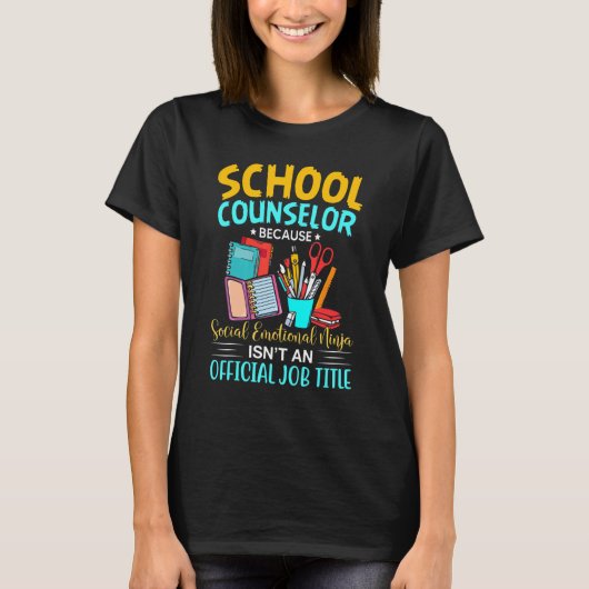 School Counselor Counseling Week Quotes T-Shirt (Vorderseite)