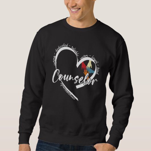 School Counselor Teacher Appreciation Funny Counse Sweatshirt (Vorderseite)