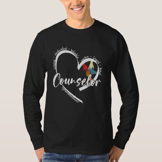 School Counselor Teacher Appreciation Funny Counse T-Shirt (Vorderseite)