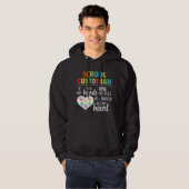 School Custodian Appreciation Gift Cute Heart Quot Hoodie (Vorne ganz)