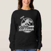 School Custodian Of Tiny Humans  Back To School Ja Sweatshirt (Vorderseite)