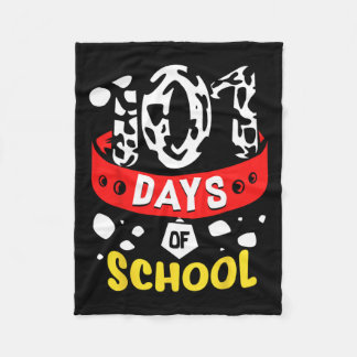 School Days T Dalmatiner Hund 100. Redewendungen T Fleecedecke