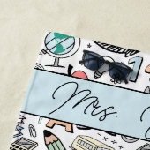 School Doodle Niedlich Summer Beach Handtuch (Beispiel)