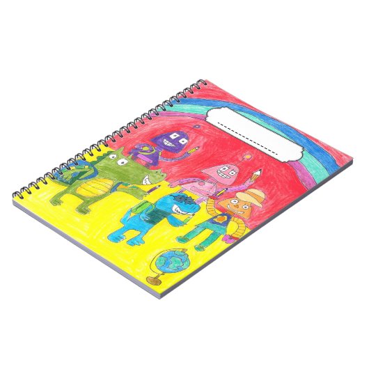 "School Friends" 6.5" x 8.75" Classic Notebook Notizblock (Linke Seite)