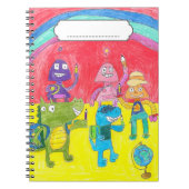 "School Friends" 6.5" x 8.75" Classic Notebook Notizblock (Vorderseite)