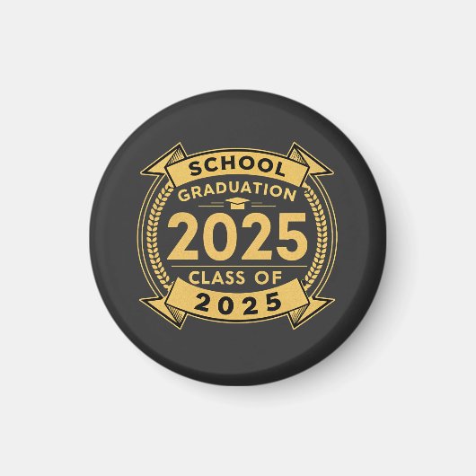 School graduation 2025 magnet (Vorne)