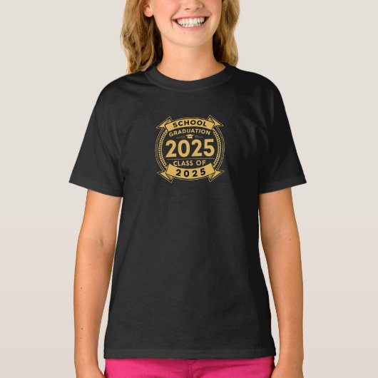 School graduation 2025 T-Shirt (Vorderseite)
