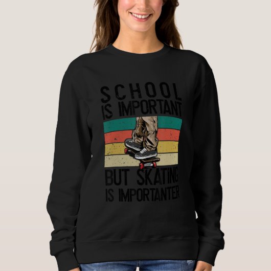 School is important_4 sweatshirt (Vorderseite)