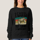 School is important_5 sweatshirt (Vorderseite)