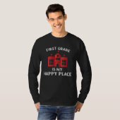 School Kindergarten Teacher First Grade is my happ T-Shirt (Vorne ganz)